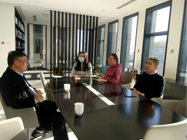 附图1:在欧亚国际协会调研 附图1:在欧亚国际协会调研