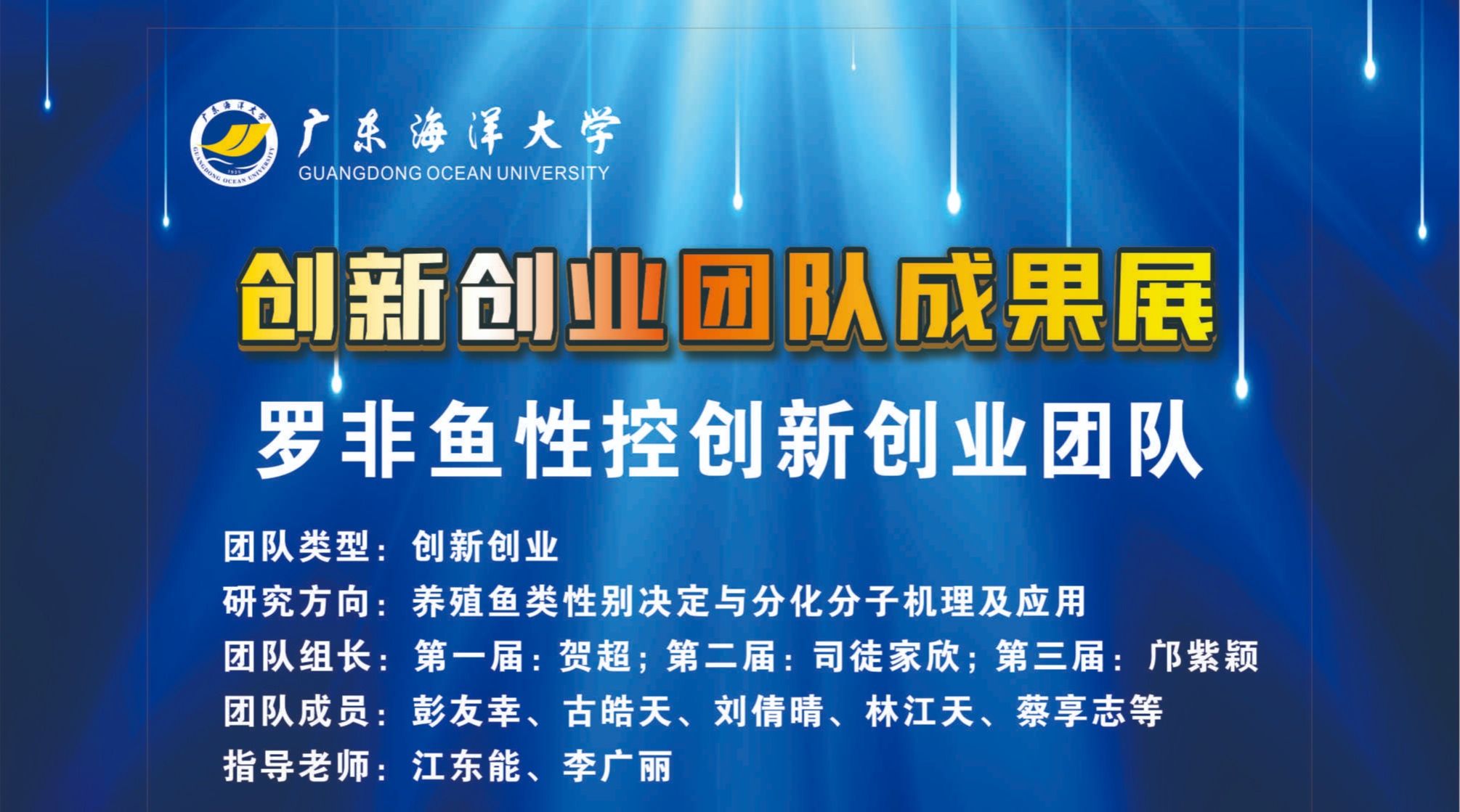 罗非鱼性控创新创业团队